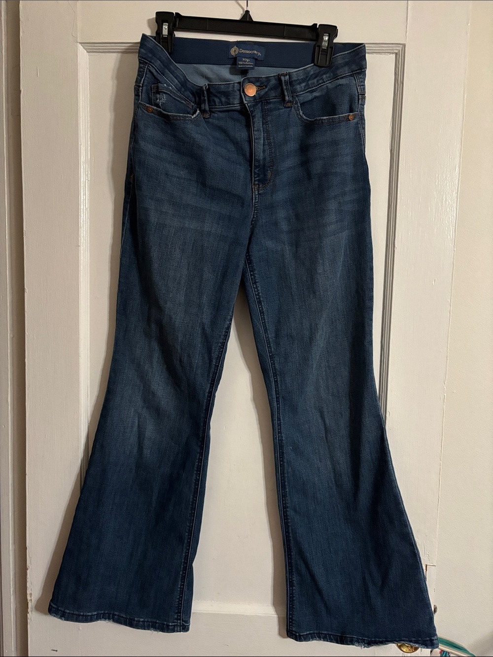 Democracy Dark Blue Women's Flared Jeans